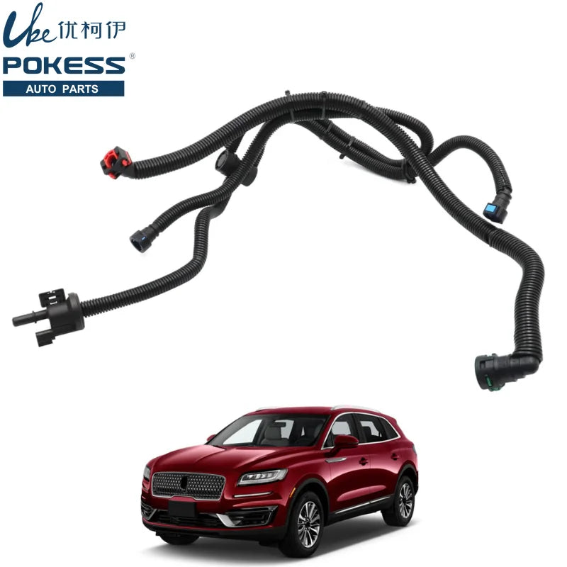 Solenoidový ventil uhlíkového filtru s trubkou pro Lincoln Nautilus, Ford Edge 2.0