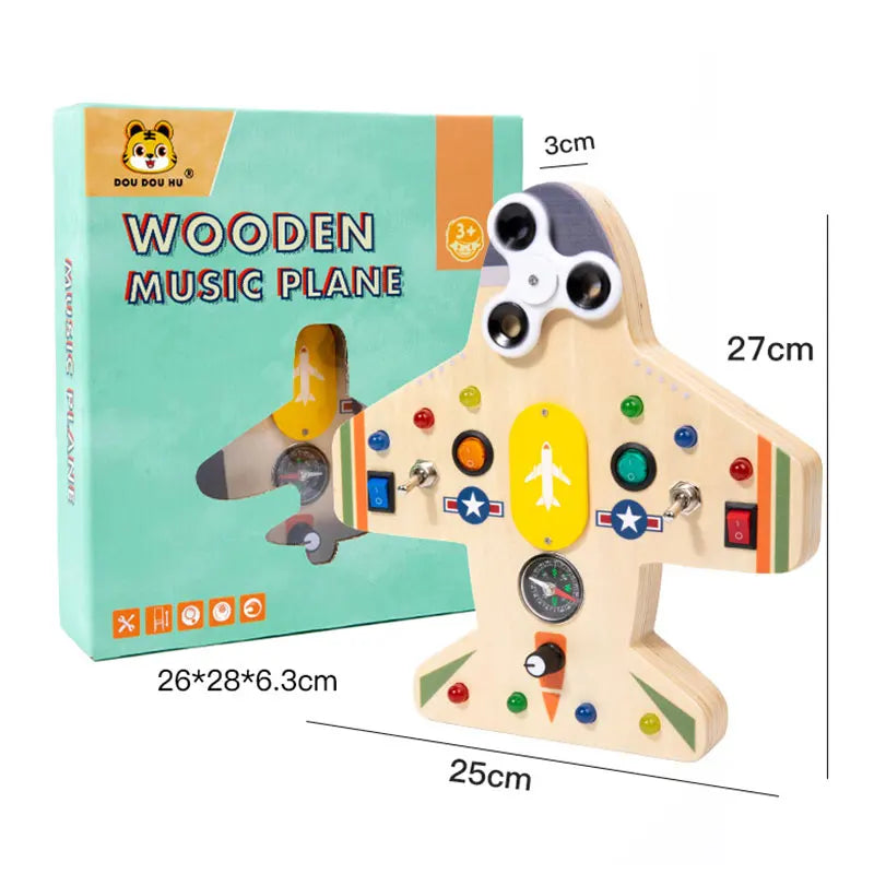 MY10082 Busy Board Led Switch Wheel Educational Toy &ndash; Play TTF01119B
