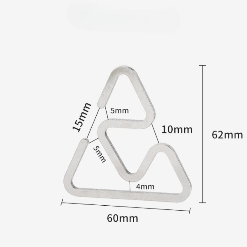 Ultra-Light Stainless Steel Multi-Tool Camping Hooks large