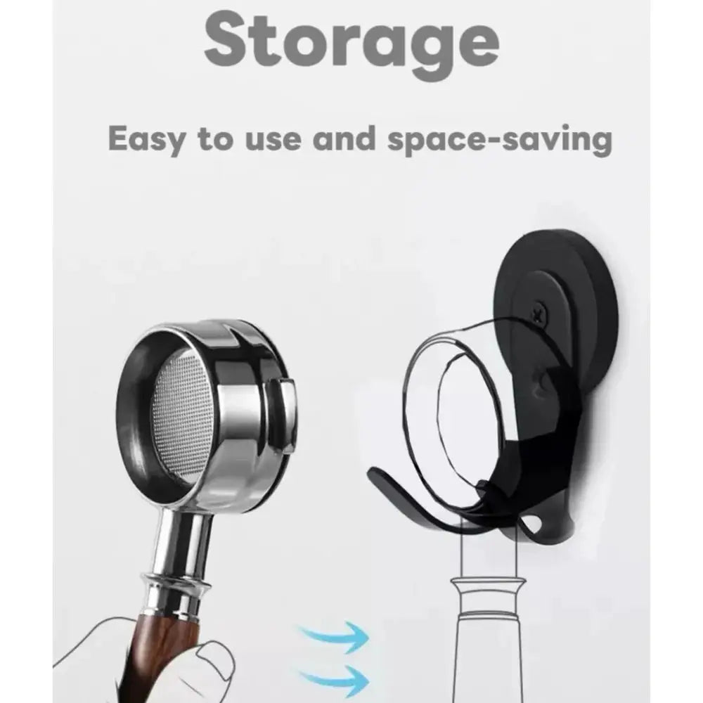 Magnetic Hooks for Breville and Ninja ES601 Coffee Machines, Coffee Handle Storage Rack, 1pc/2pc by InterCyprus Trading Ltd