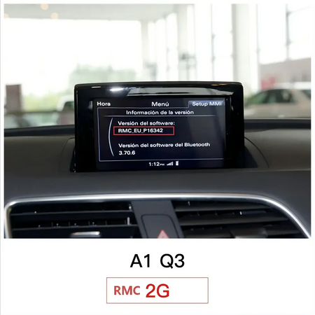 New Upgrade Wireless CarPlay Android Auto For Audi A1 Q3 2012-2018 MMI 2G RMC System With AirPlay Mirror Link Function BOX by InterCyprus Trading Ltd