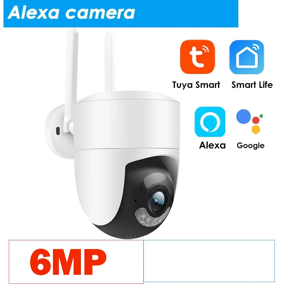 6MP Outdoor WiFi Security Camera
