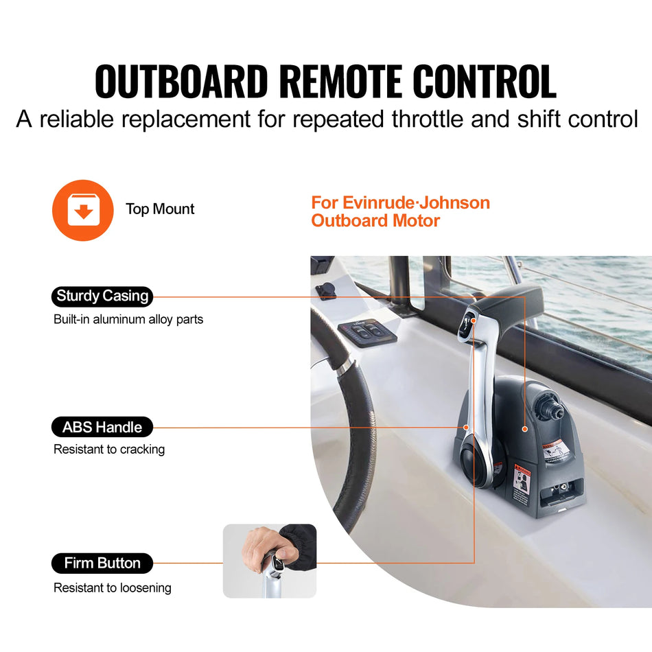 Horní montážní venkovní dálkový ovládací box 5006186 pro Evinrude