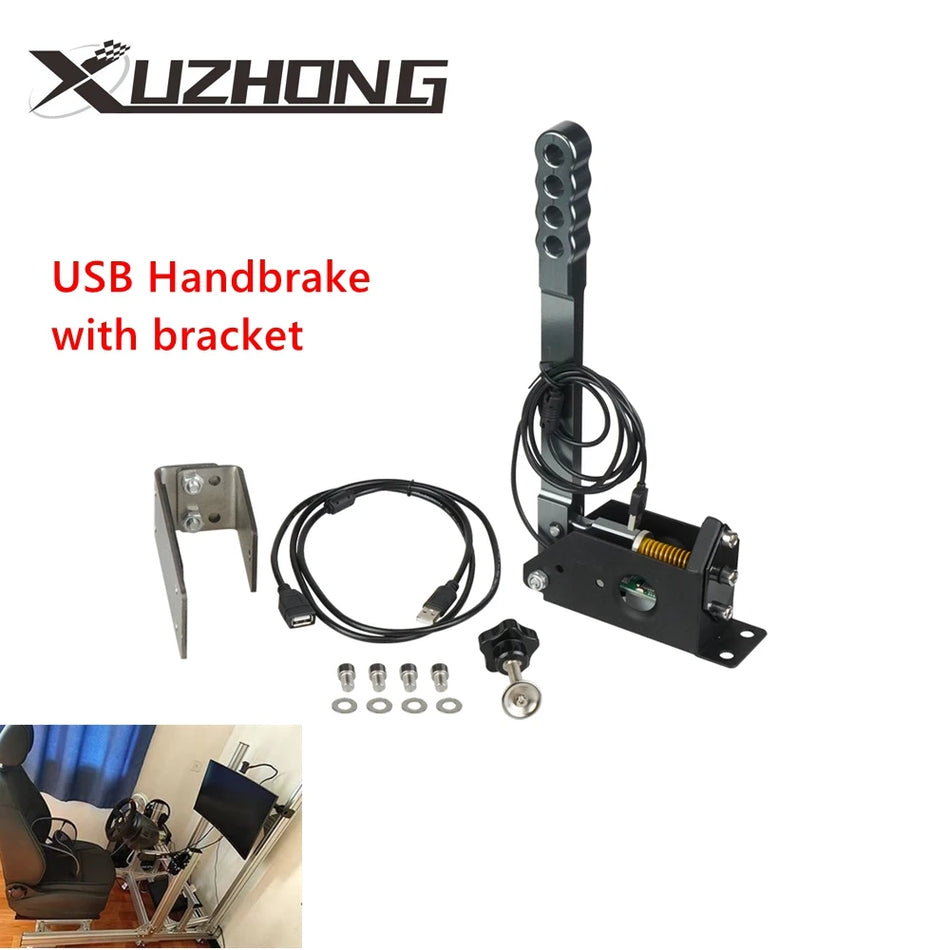 Logitech G25 G27 G29 için Braketli USB 14 Bit El Freni Kelepçesi, Alüminyum