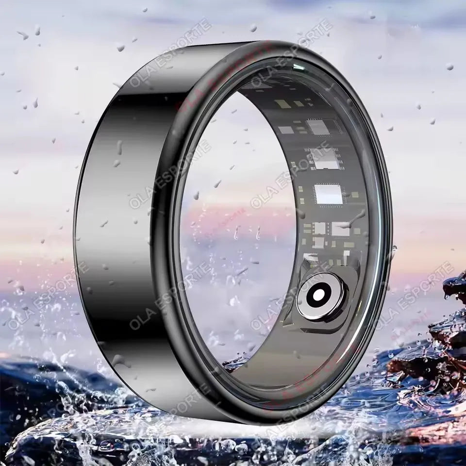 IP68 Waterproof Multi-sport Smart Ring with Heart Rate &amp; Sleep Monitoring