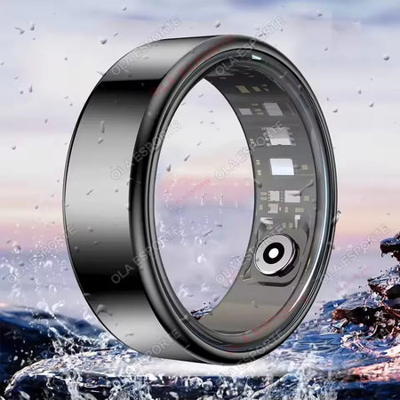 IP68 Waterproof Multi-sport Smart Ring with Heart Rate &amp; Sleep Monitoring