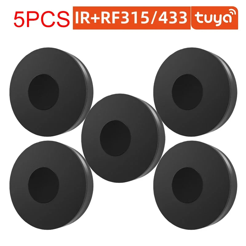Tuya RF315/433 IR Remote &ndash; WiFi Voice Control TV and AC IR add RF433  5PCS