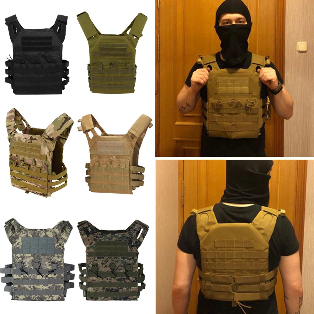 JPC Molle Plate Carrier &ndash; Lightweight Water Repellent Vest