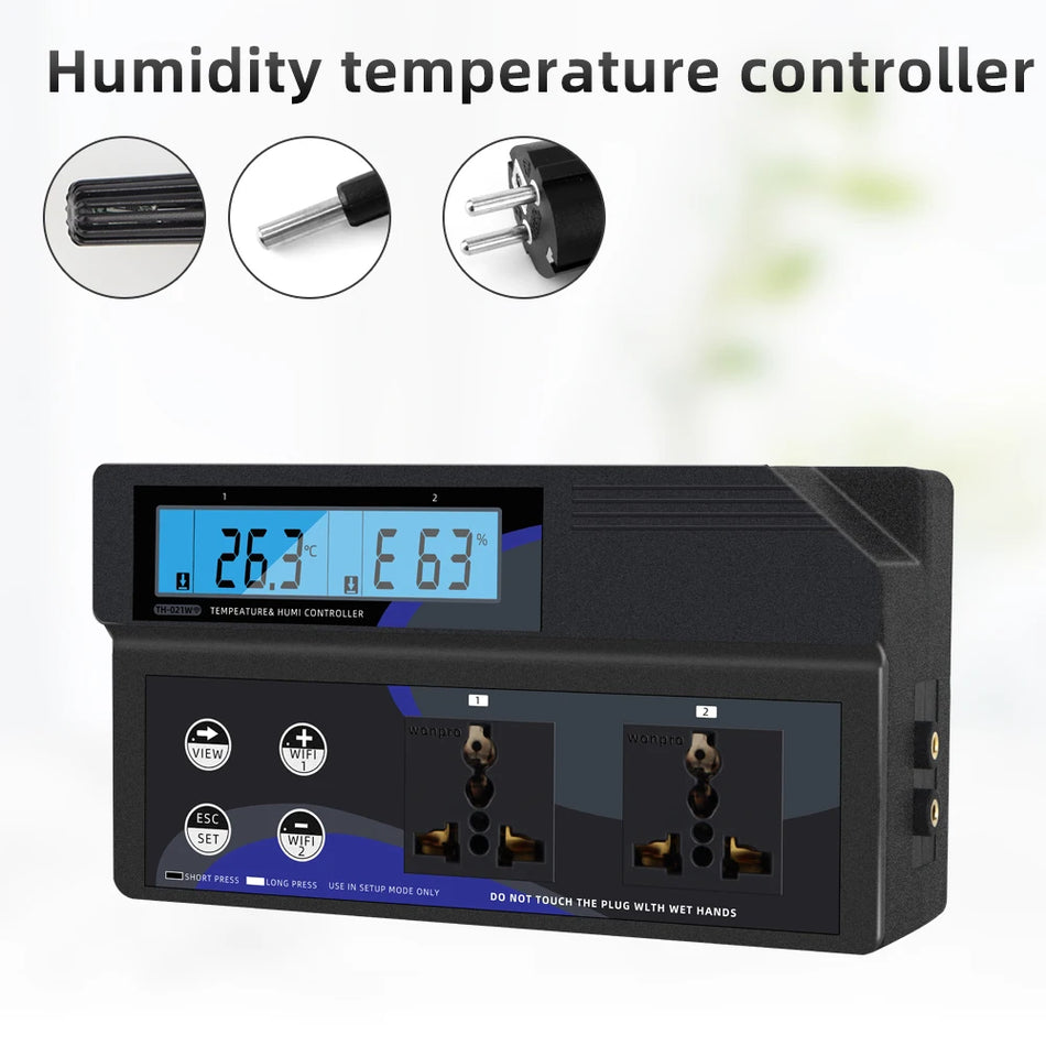 TH021W &ndash; Smart WiFi Humidity Temperature Controller Default Title