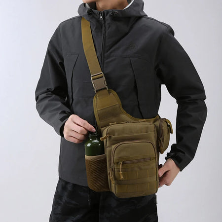 Camping Climbing Bag Chest Pouch &ndash; Crossbody Molle Utility