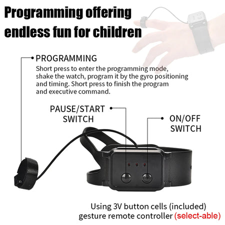 RC Robot with Gesture Control &amp; Sound Effects - Remote Controlled Toy