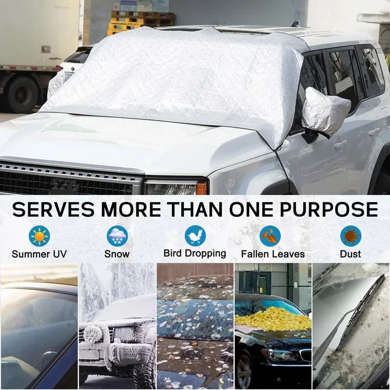 Protector solar para parabrisas delantero y escudo de nieve para Toyota LC250 2024