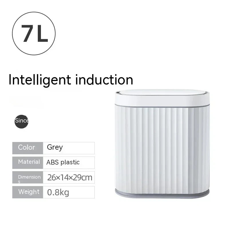 DAISHU Smart Sensor Trash Can 7L Grey / Battery