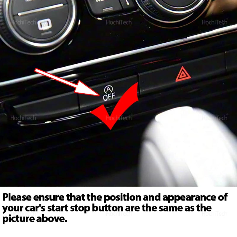Interruptor de desactivación de arranque automático para VW Atlas y Teramont 2017-23