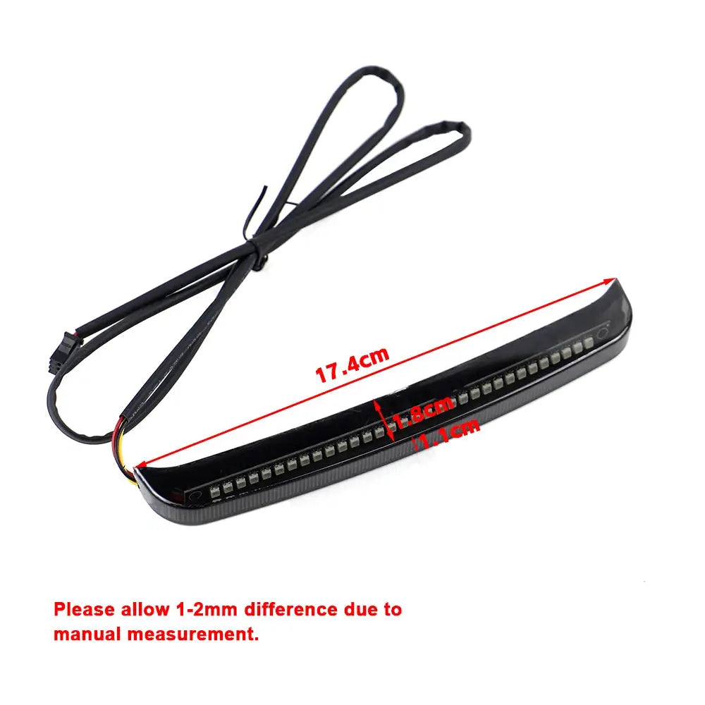 LED Saddlebag Tail Light Turn Signal Brake Running Lights for Road Glide 2014-2023 by InterCyprus Trading Ltd