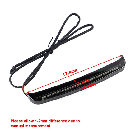 LED Saddlebag Tail Light Turn Signal Brake Running Lights for Road Glide 2014-2023 by InterCyprus Trading Ltd
