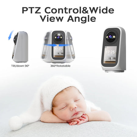 JOOAN 3MP PTZ Camera &ndash; HD Color Night Vision Monitor