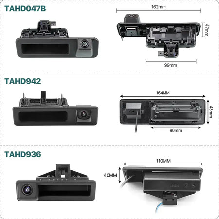 Dynamic Trajectory Trunk Handle Rear View Camera For BMW X1/3/5 E39 E53 E82 E88 E84 E90 E91 E92 E93 E60 E61 E70 F10 F30 F11 F25 by InterCyprus Trading Ltd