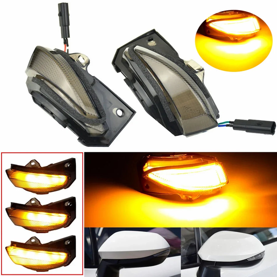 Luces de espejo retrovisor LED secuenciales para Toyota Corolla Hatchback 2019-2020
