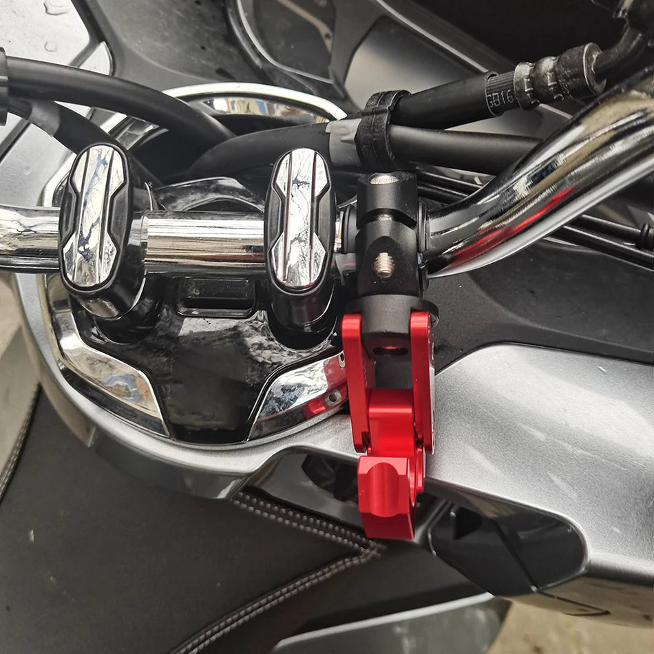 Aprilia SR GT 200 Bagagepåsehållare för hjälm, klohängare, hållbar motorcykeltillbehör