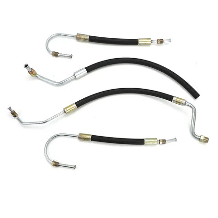 4PCS Power Steering Hose Kit For Corvette 327 or 350 Engines Small Block Chevy Engines C2 C3 by InterCyprus Trading Ltd