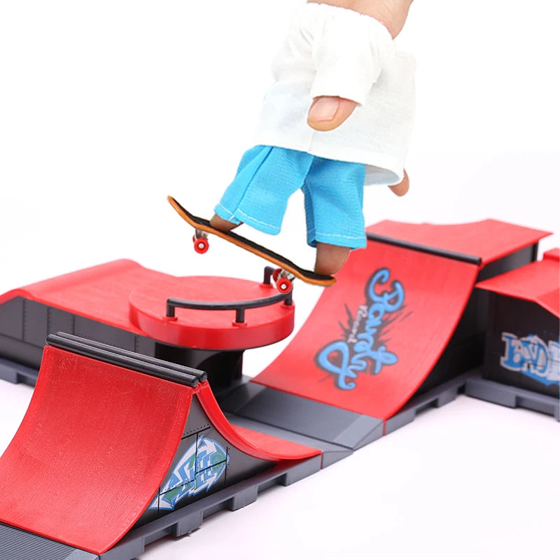 DIY Finger Skatepark 6-in-1 Set &ndash; Ultimate Stunt Practice
