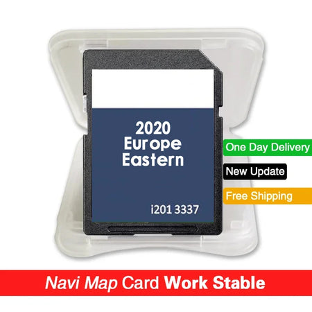RNS310 East Europe UK SD Map Card &ndash; Anti Fog Sticker RNS 310 EAST / CHINA