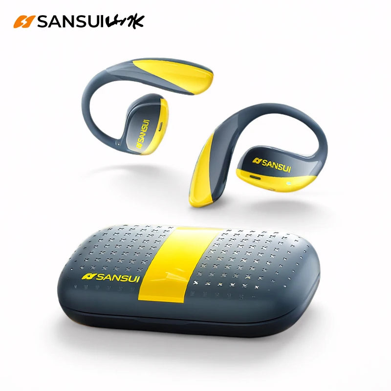 Sansui T19 Bluetooth Earbuds Grey