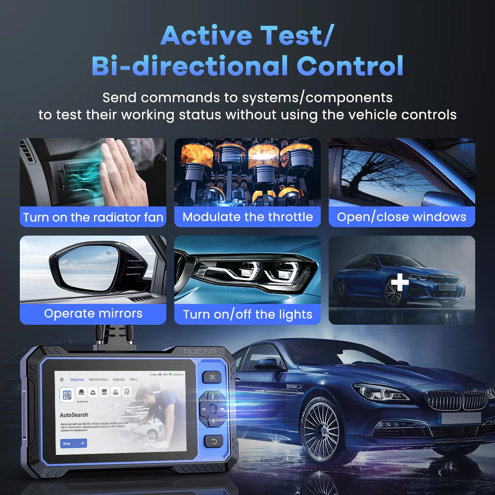 THINKCAR MUCAR 682 Bidirectional OBD Scanner &ndash; Diagnostics