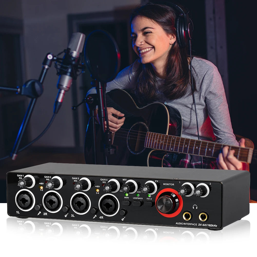 MD22 MD44 Audio Interface &ndash; 24 Bit 192 Kilohertz Recording