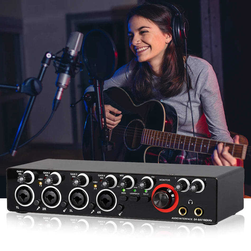 MD22 MD44 Audio Interface &ndash; 24 Bit 192 Kilohertz Recording