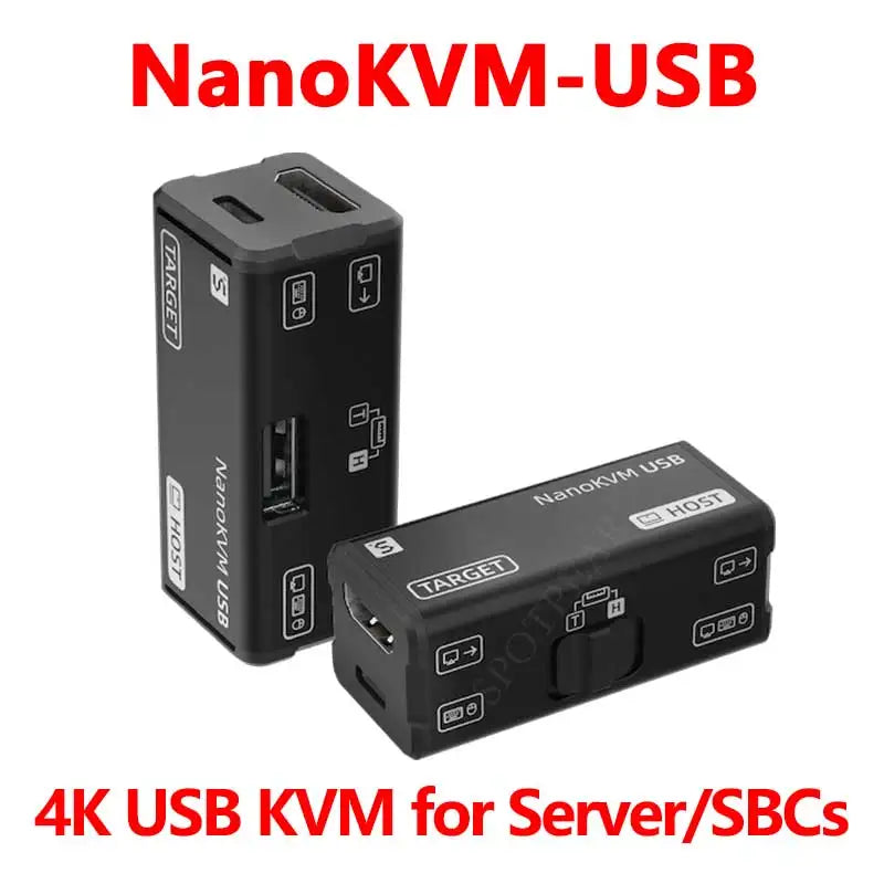 Sipeed NanoKVM USB: Compact 4K KVM Tool for Servers and SBCs