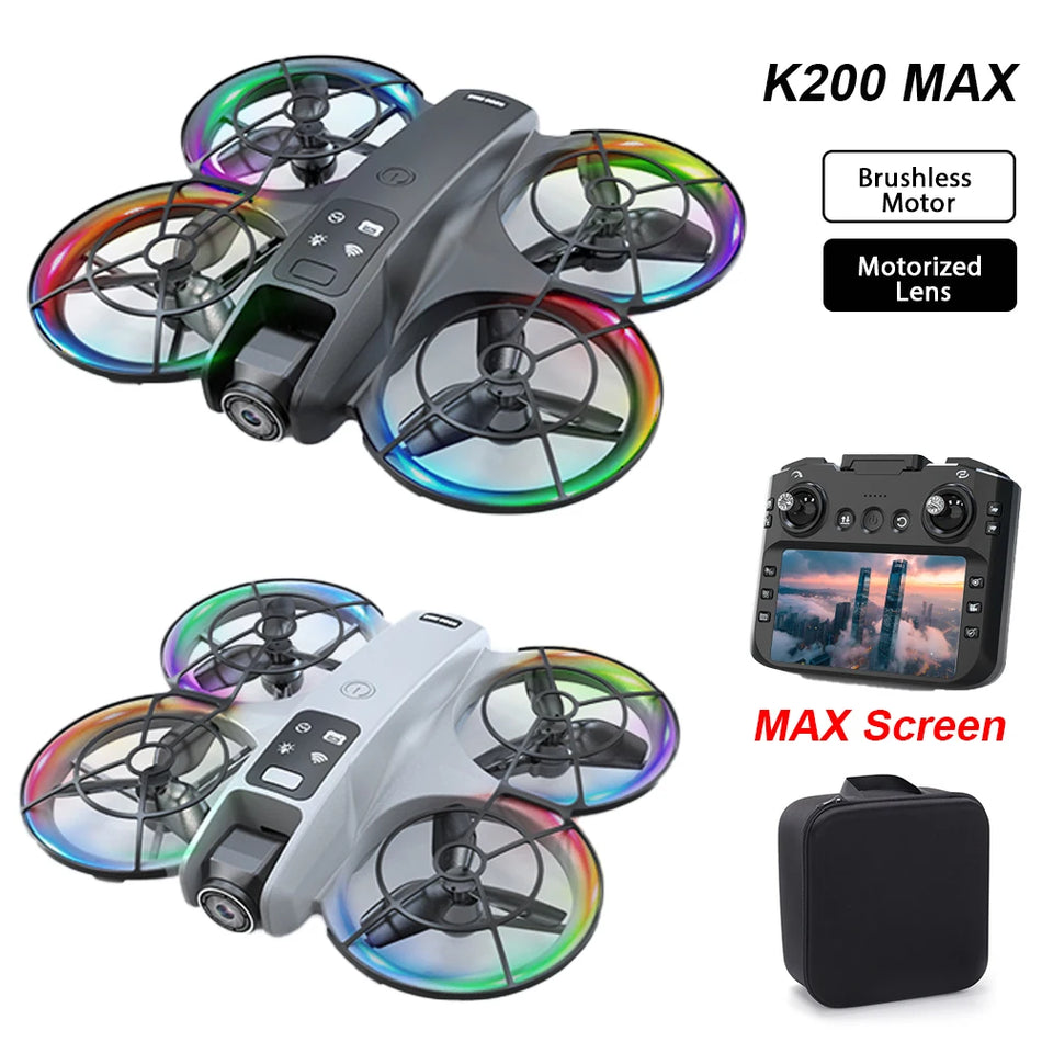 K200 MAX - Foldable Mini Drone With Full Protection