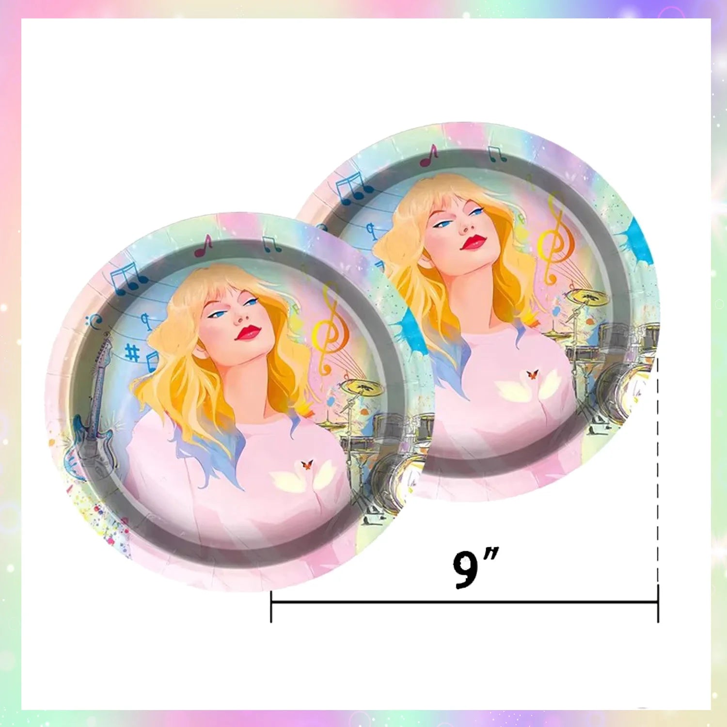 Taylor Swift Birthday Party Decorations - Complete Tableware &amp; Supplies