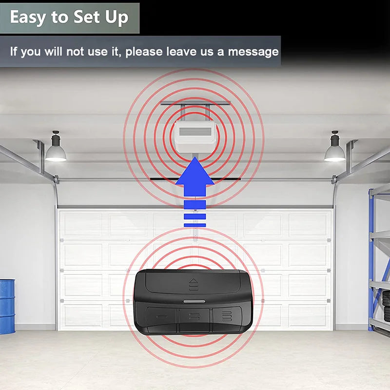 Universal Garage Door Remote Control Duplicator - 280MHz to 868MHz