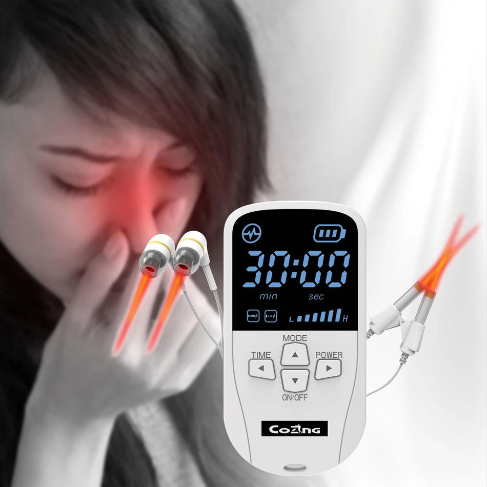 Cozing Tinnitus Öronlaserterapi 650nm Dövhet USB