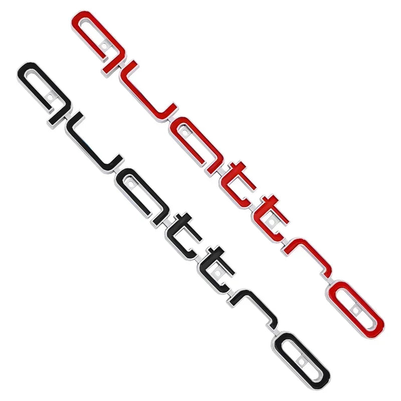 ABS Front Grille Emblem Badge for Audi Quattro A3 A4 A5 A6 A7 A8 Q3 Q5 Q7 S3 S4 S5 RS3 RS4 RS6 - Car Logo Accessories