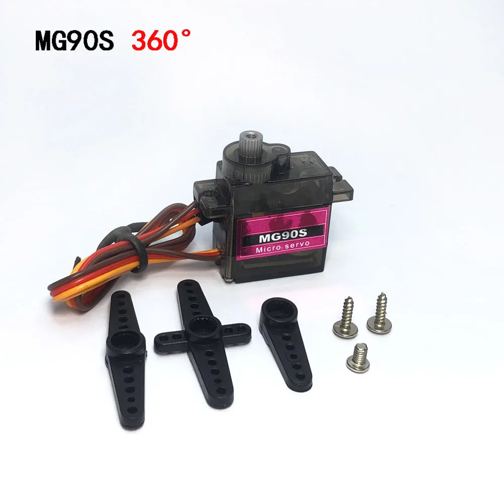 SG90 MG90S 9g Digital Mini Micro Servo &ndash; Exceptional Precision and Control 1Pcs MG90S 360