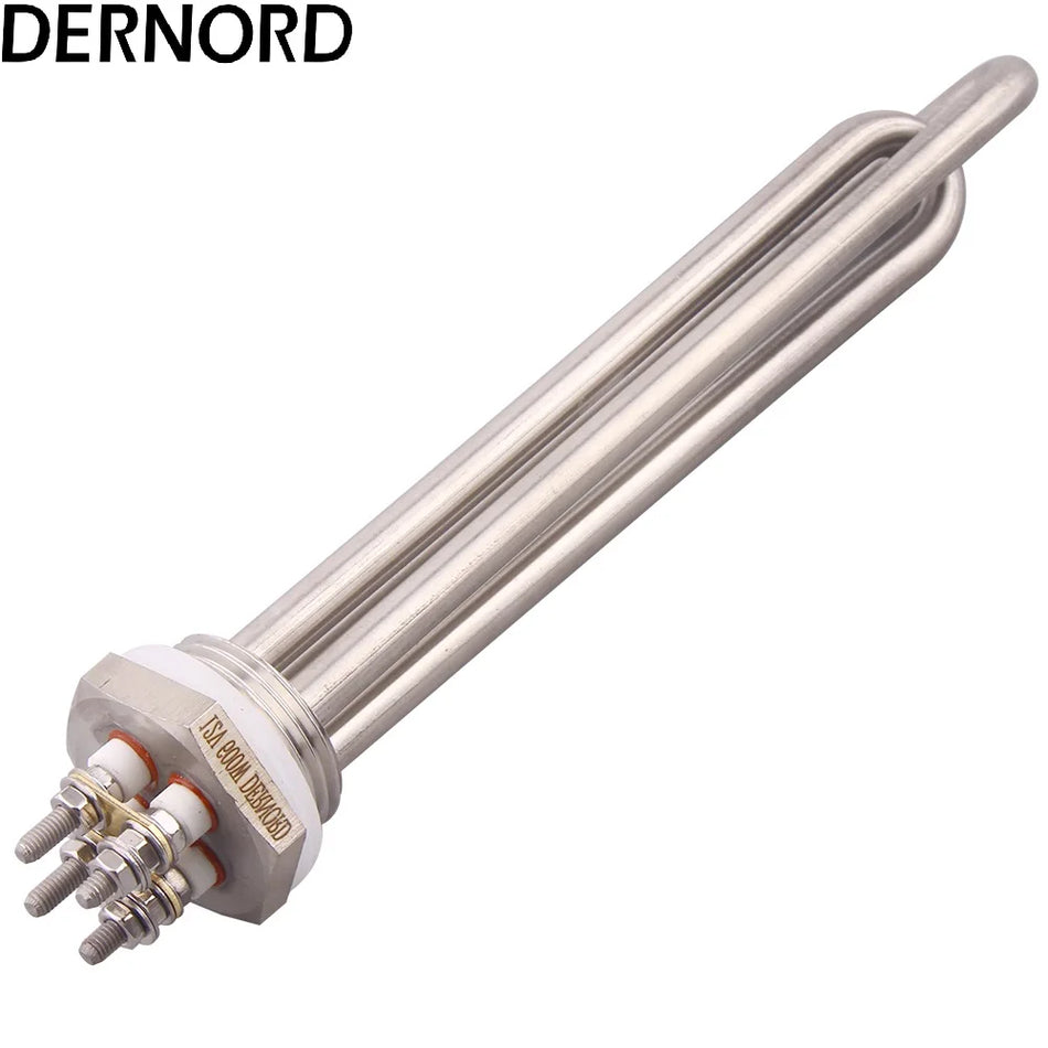 DC Immersion Water Heater Tubular SUS304 DN25 12V to 48V