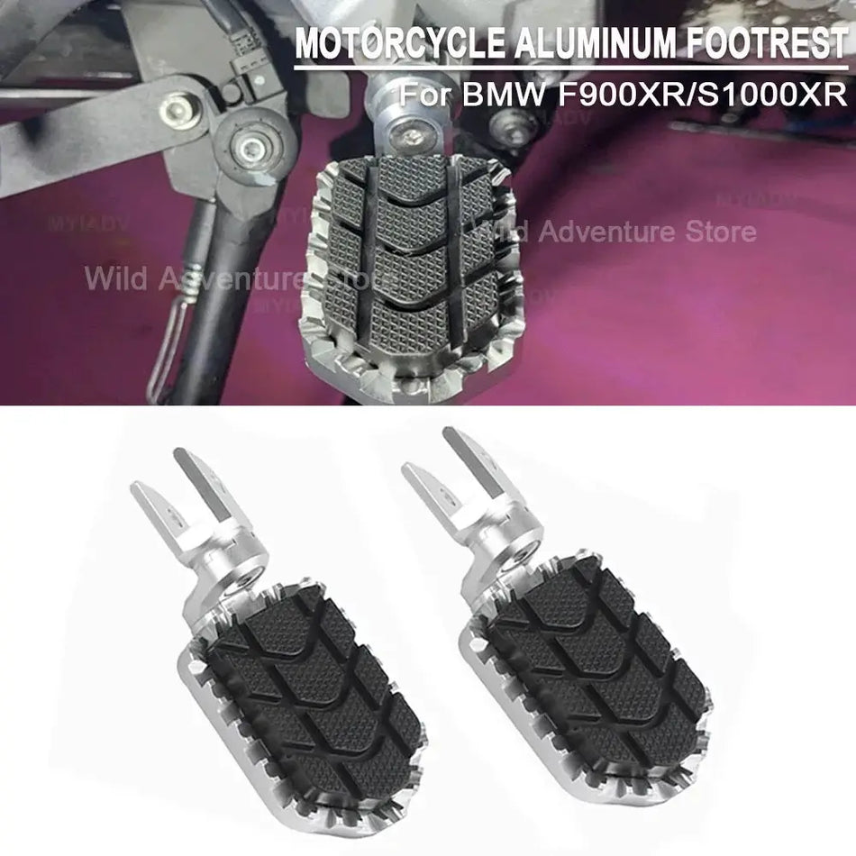 Motorcycle Scaffolding Footrest For BMW S1000 F900 XR S1000XR 2020-22 2023 F900XR 2021-2023 Footpeg Foot Pegs Aluminum Footrest by InterCyprus Trading Ltd