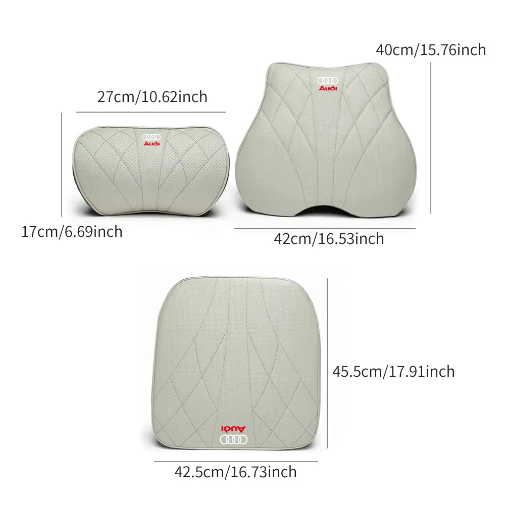 Audi Sline Quattro TTS 8V Headrest Cushion - Memory Foam