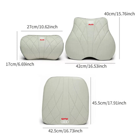 Audi Sline Quattro TTS 8V Headrest Cushion - Memory Foam
