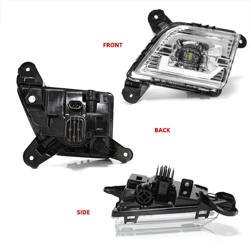 For Chevrolet Silverado 2019 2020 Fog Light Led Daytime Running Lamp DRL Daylights Front Bumper Wateproof DLAA Chevy by InterCyprus Trading Ltd