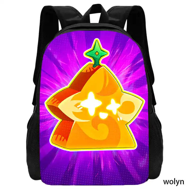 Wolyn Blox Anime Fruits School Backpack for Kids Color001 4 / 15 inches / CHINA