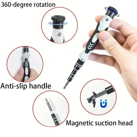 Computer Repair Kit 115 In 1 Magnetic Laptop &ndash; S2 Precision