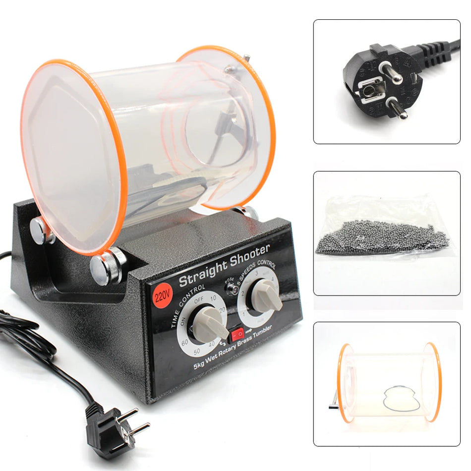 Fem hastigheder polermaskine 220V 150W slibning og polering maskine