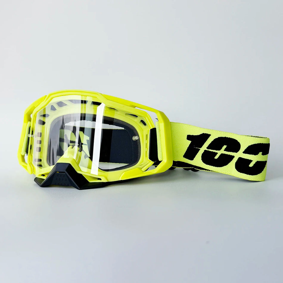 Unisex-moottoripyöräaurinkolasit motocross-lasit maastopyöriin