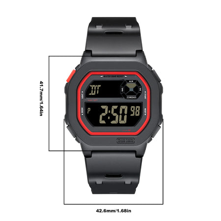 Digital Sports Watch &ndash; 50m Rainproof Stopwatch And Alarm