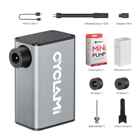 CYCLAMIC A3 Mini Cordless Electric Air Pump for Bikes