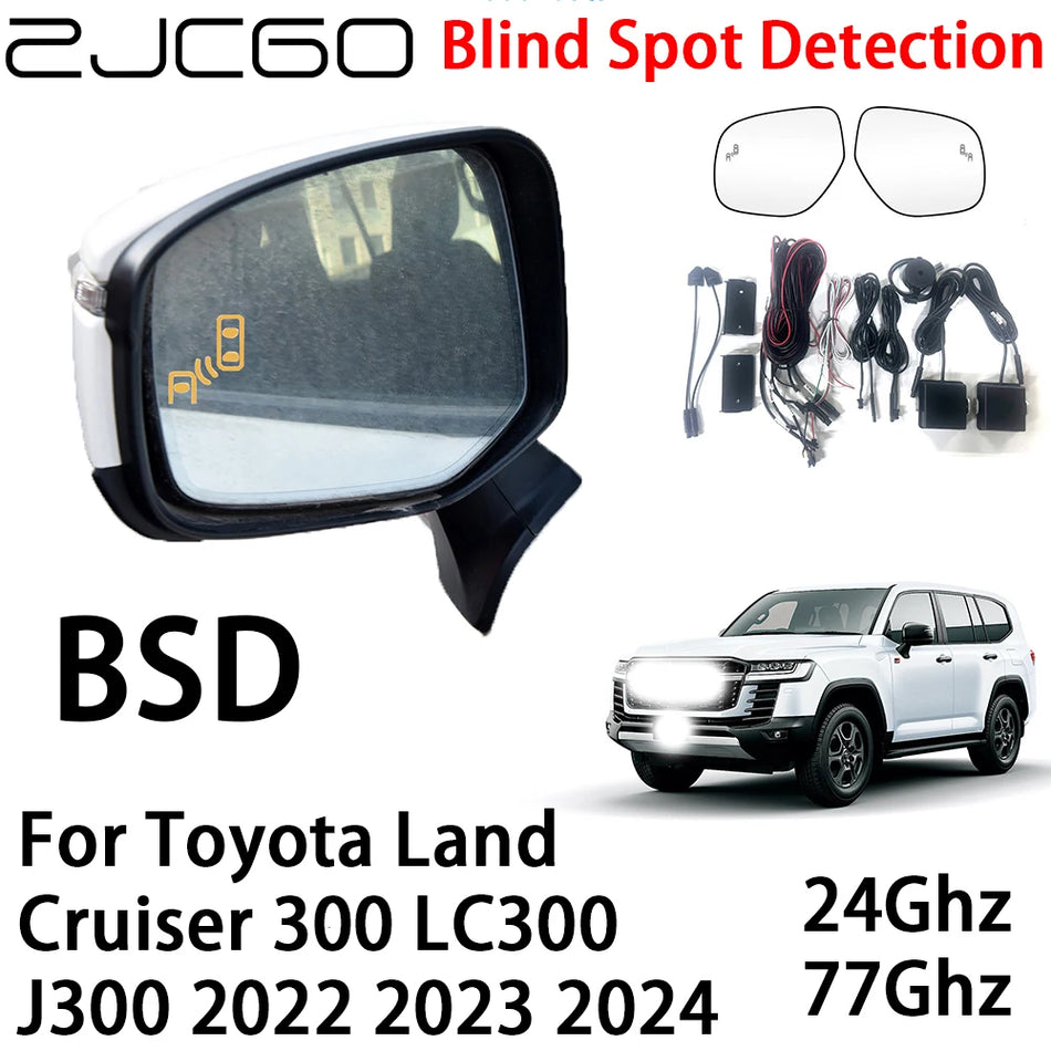 Σύστημα Προειδοποίησης Ραντάρ για Toyota Land Cruiser 300 (LC300) BSD Ανίχνευση Τυφλών Σημείων 2022-2024